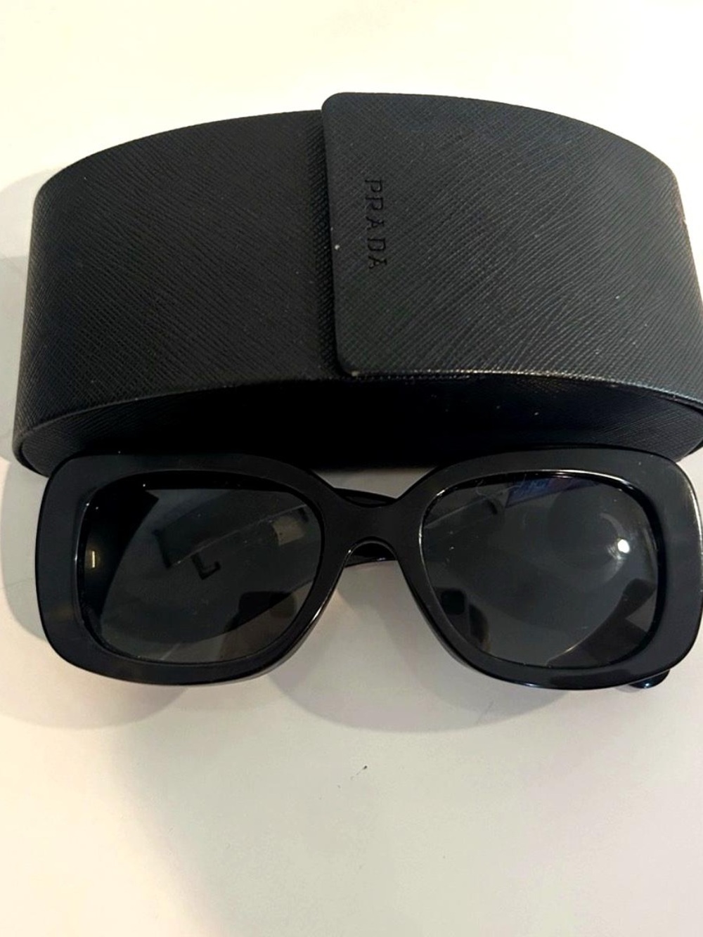 PRADA Baroque Black Sunglasses | Authentic | Loose Arm – Priced Accordingly - Picture 3 of 5